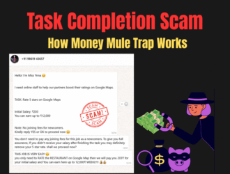 Task Completion Scam